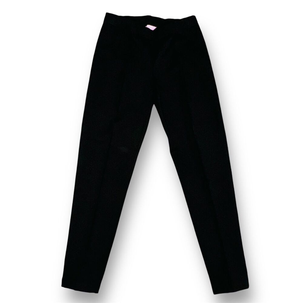 Lilly Pulitzer Pull-On Pants Womens Large Black Stretch Skinny Ankle